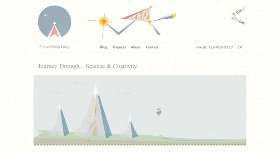 20個創(chuàng)意個人網站設計欣賞