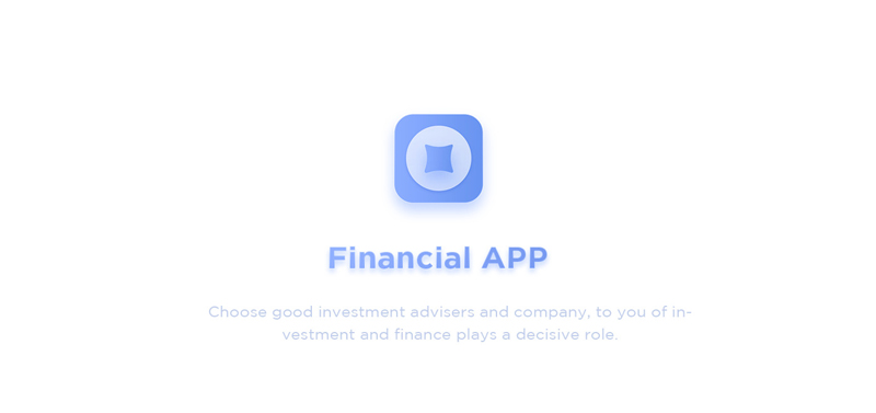 Financial APP 界面設(shè)計欣賞